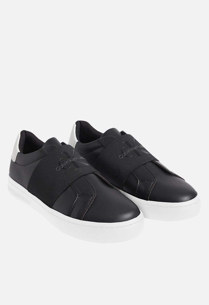 Calvin Klein - Casual cupsole elastic lth - triple black