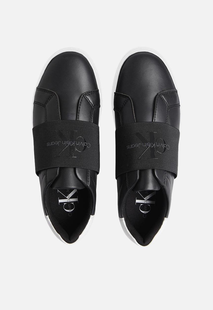 Calvin Klein - Casual cupsole elastic lth - triple black
