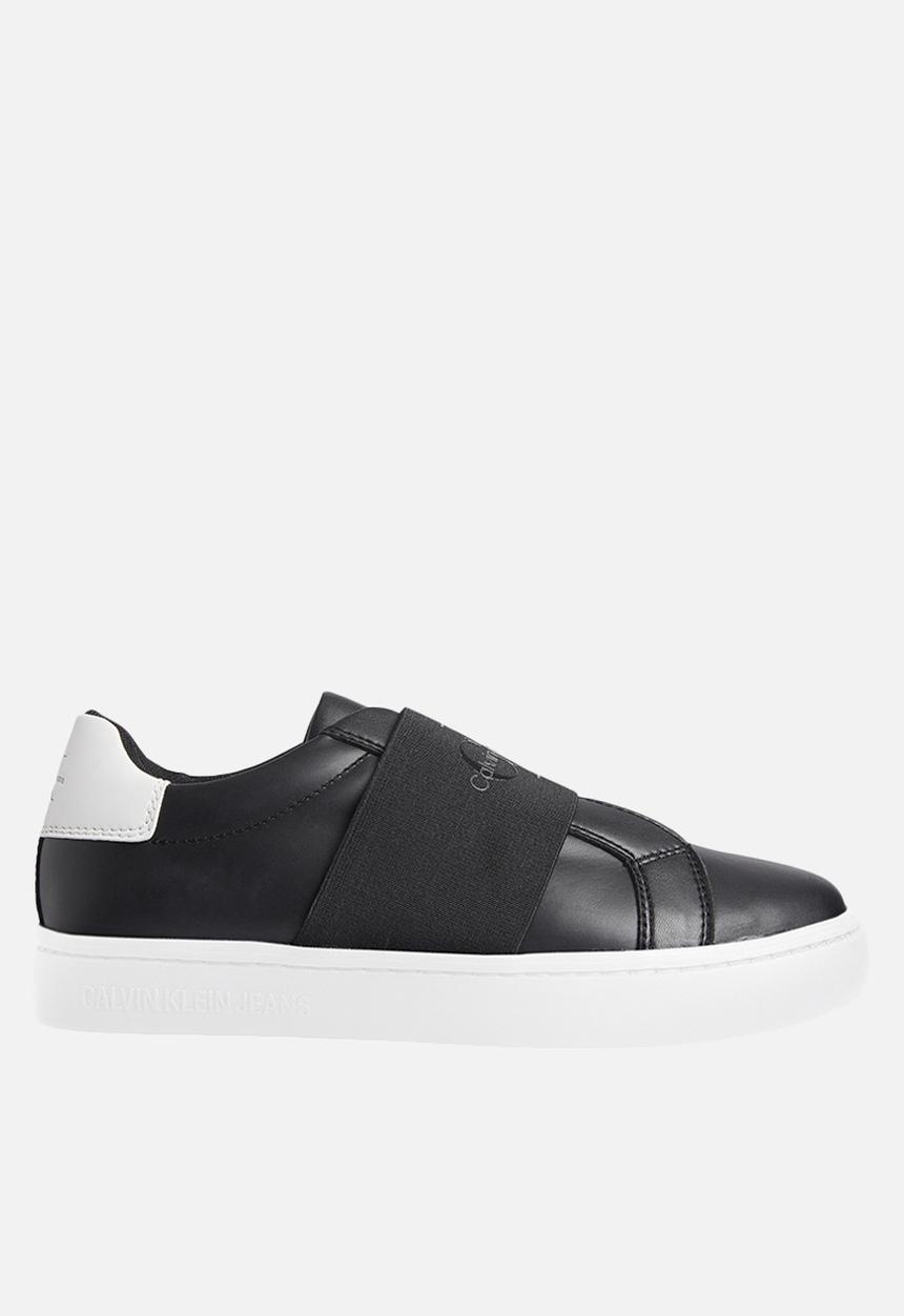 Calvin Klein - Casual cupsole elastic lth - triple black