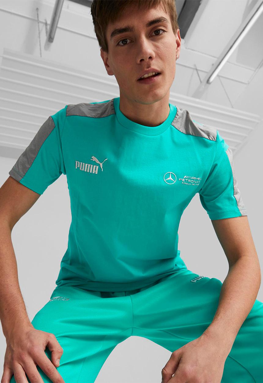 PUMA - Mapf1 mt7 monochrome tee - spectra green
