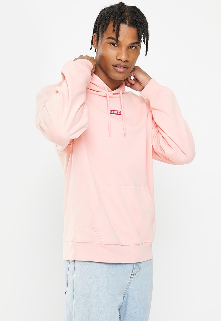 Levi’s® - Relaxed baby tab hoodie - peachskin 