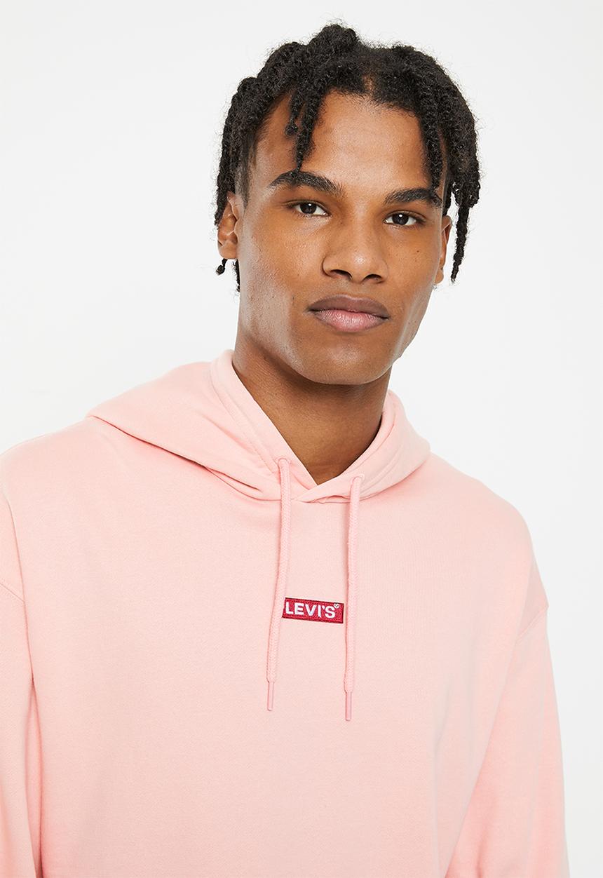 Levi’s® - Relaxed baby tab hoodie - peachskin 