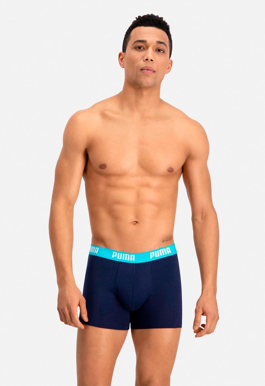 PUMA - Puma basic boxer 2p - aqua/blue
