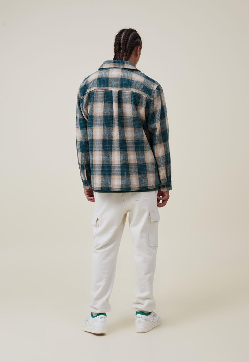 Factorie - Cargo loose fit track - ecru