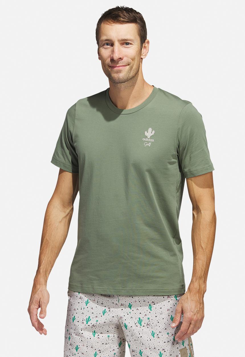 adidas Performance - Adx enrg 2 tee - natural green 