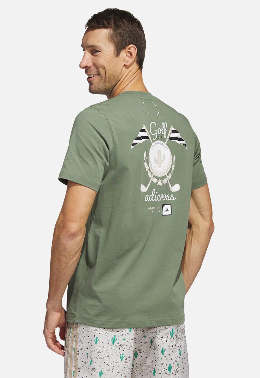 adidas Performance - Adx enrg 2 tee - natural green 