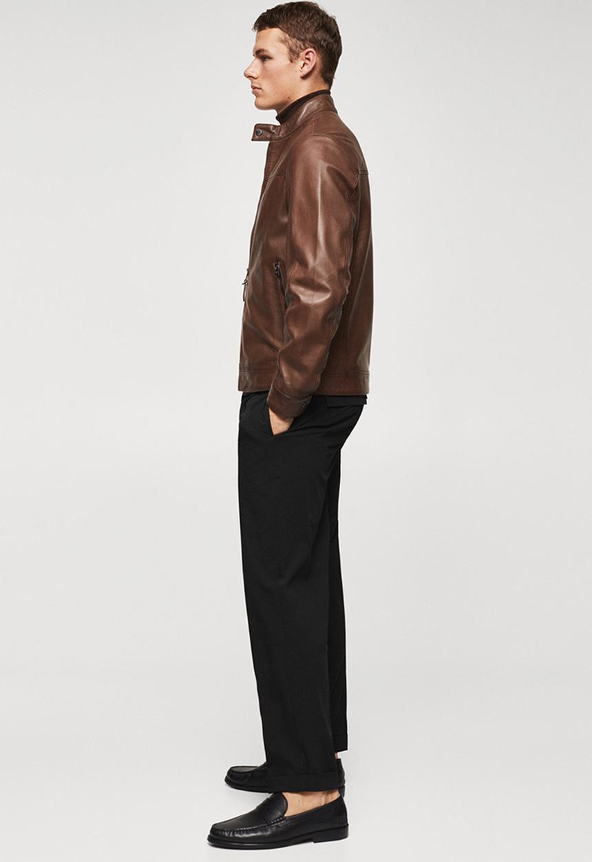 MANGO - Jacket maria - brown