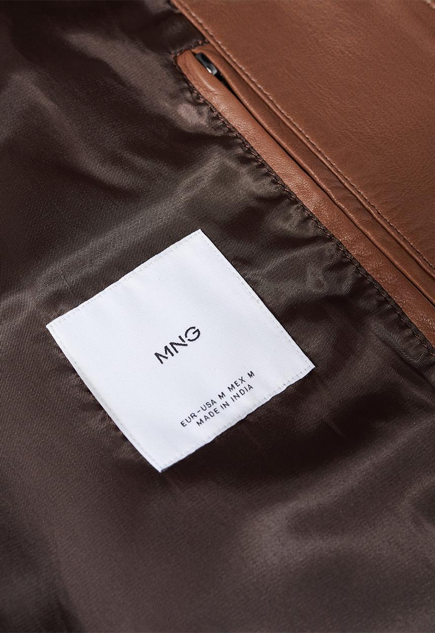 MANGO - Jacket maria - brown