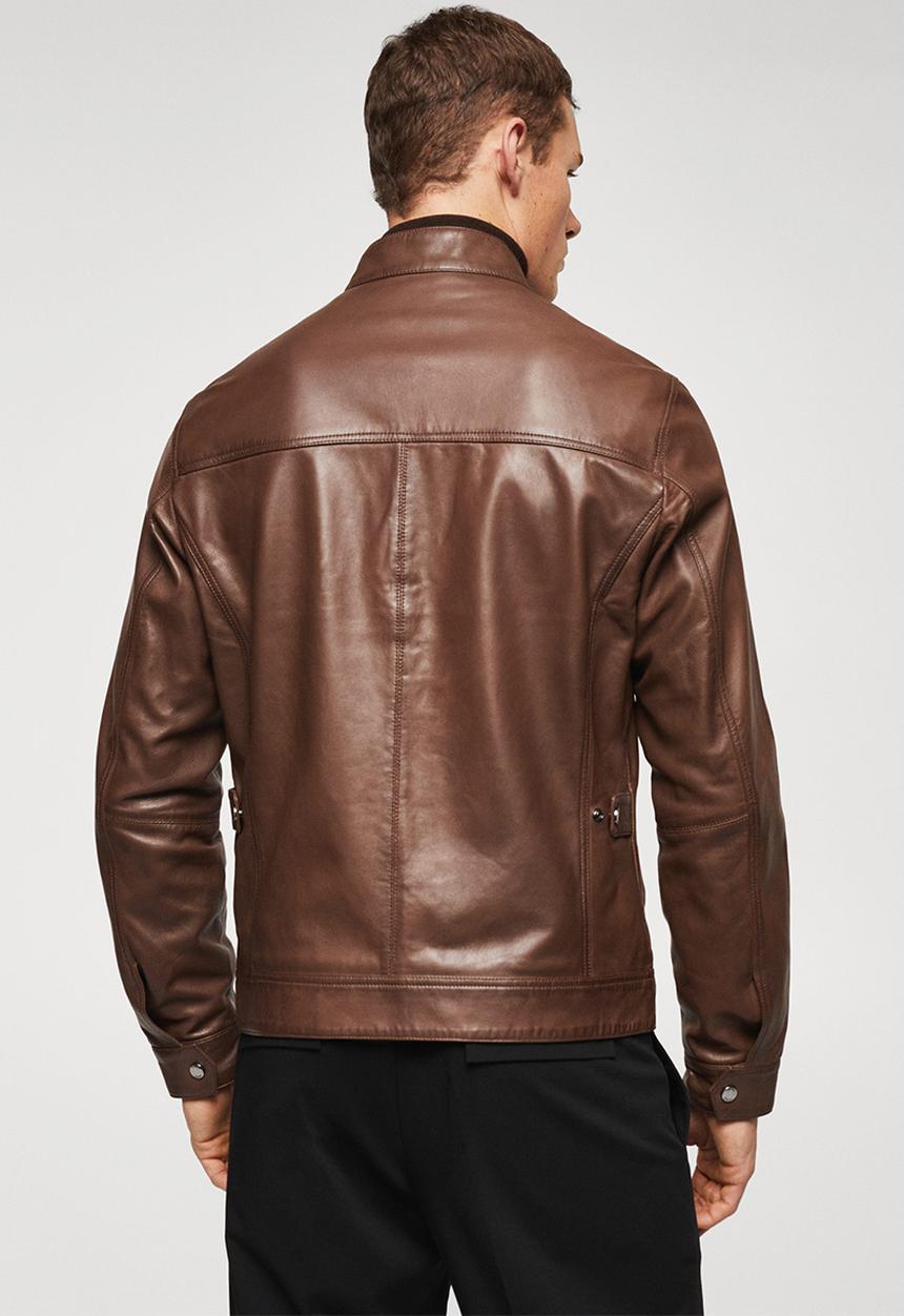 MANGO - Jacket maria - brown