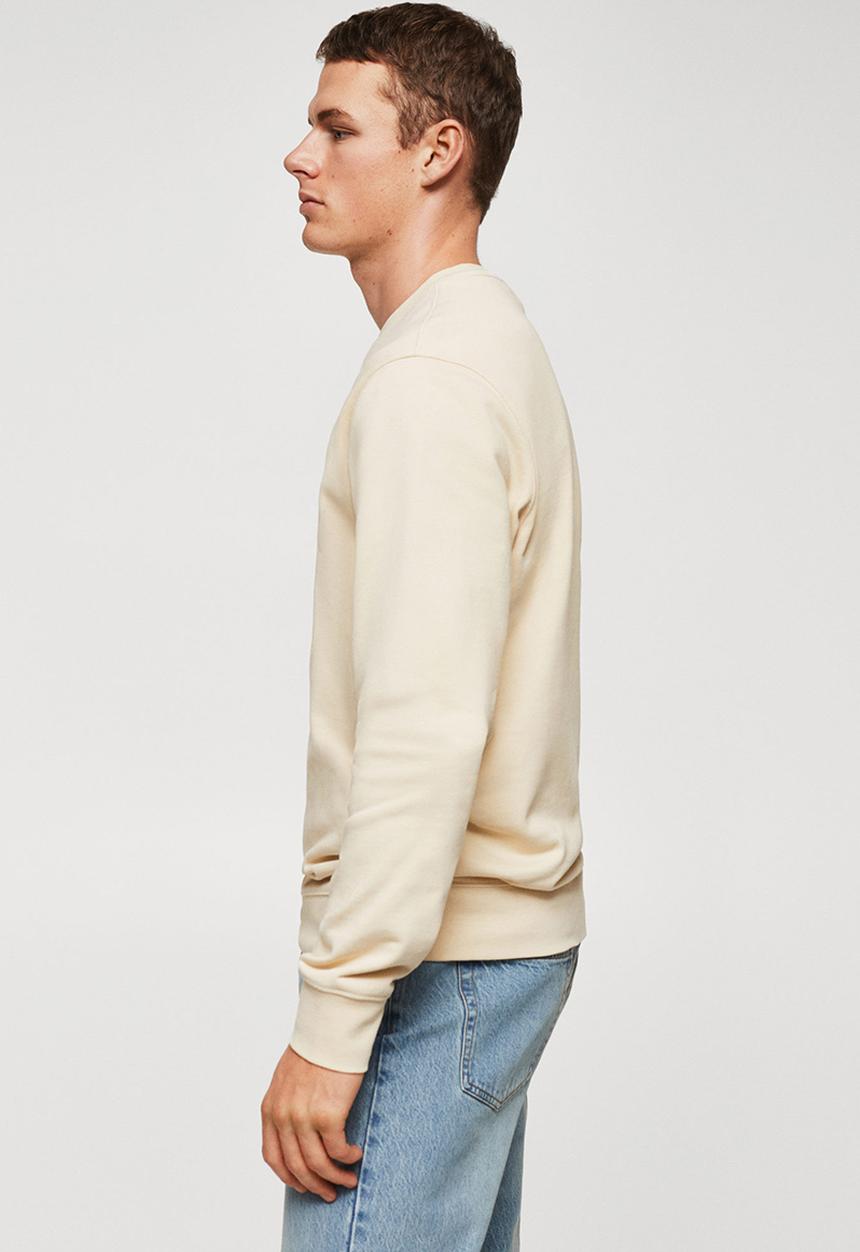MANGO - Sweathirt nole - light beige 