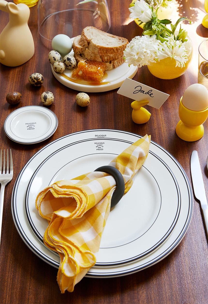 H&M - 2-pack place card holders - yellow