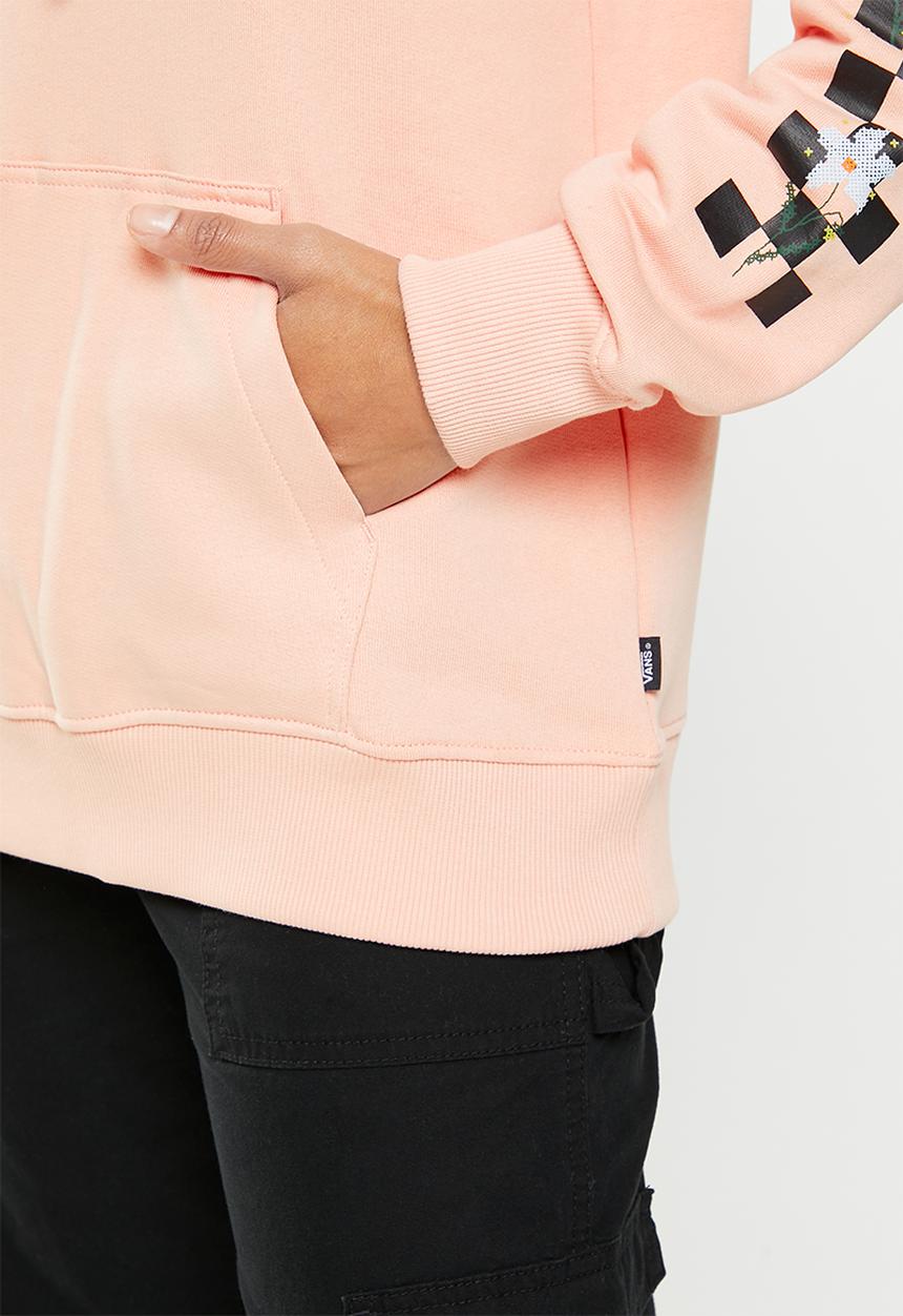 Vans - Wyld tangle micro ditsy hoodie - rose smoke