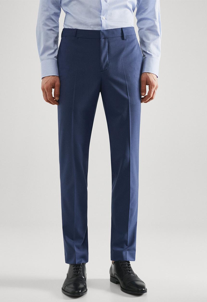 MANGO - Trousers paulo - skye blue 