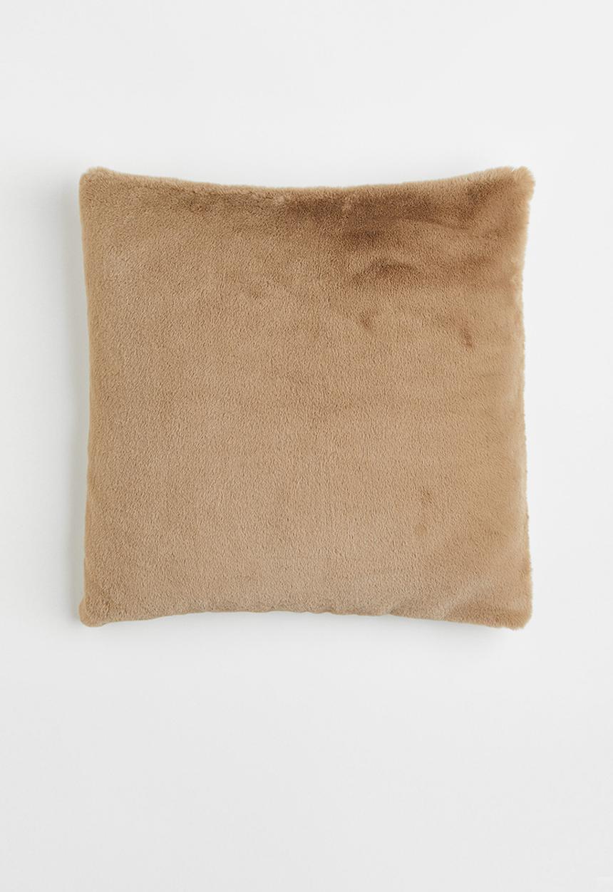 H&M - Fluffy cushion cover - beige