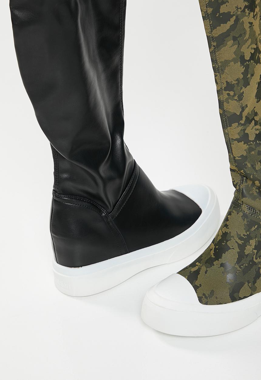 Footwork - Chandra long boot - black