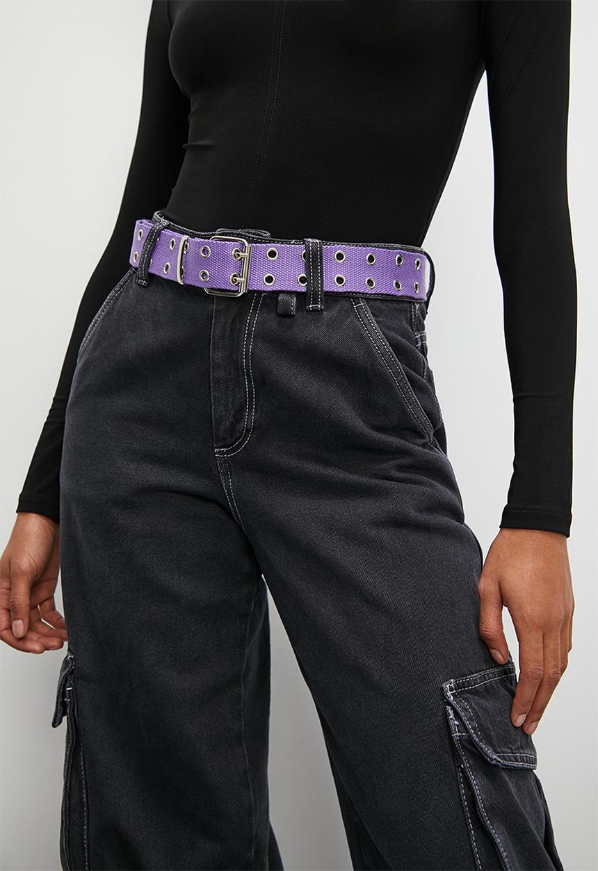 Superbalist - Annelise canvas belt - purple