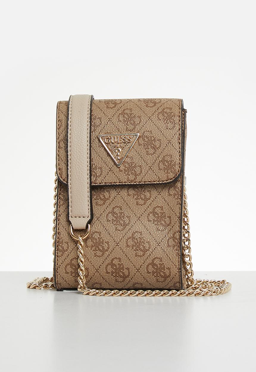GUESS - Noelle flap chit chat - latte logo