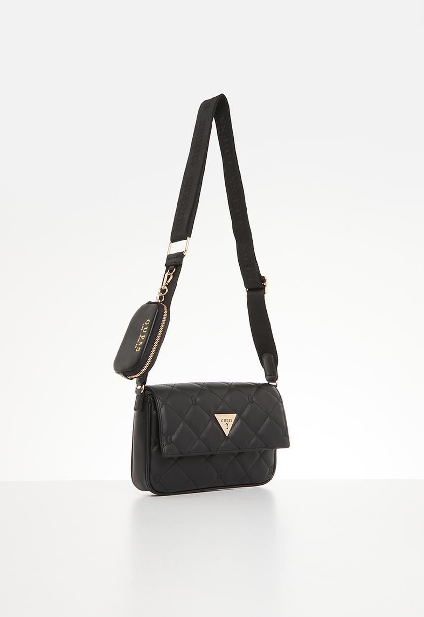 GUESS - Colton mini crossbody flap - black