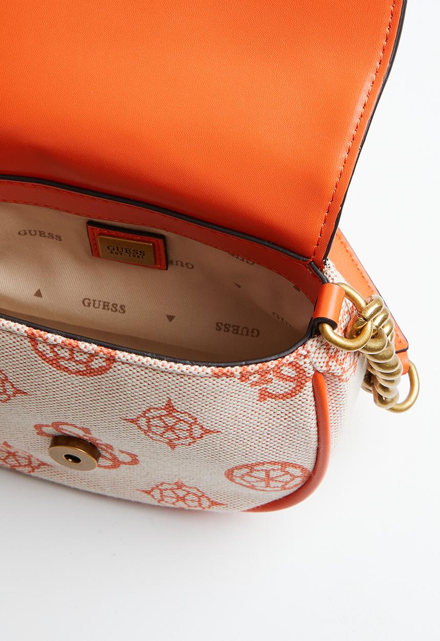 GUESS - Izzy mini crossbody flap - bellini logo
