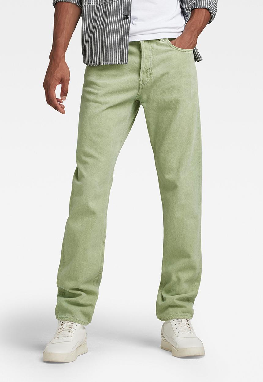 G-STAR - Triple a regular straight steer ecru denim r - rainbow cameo green gd
