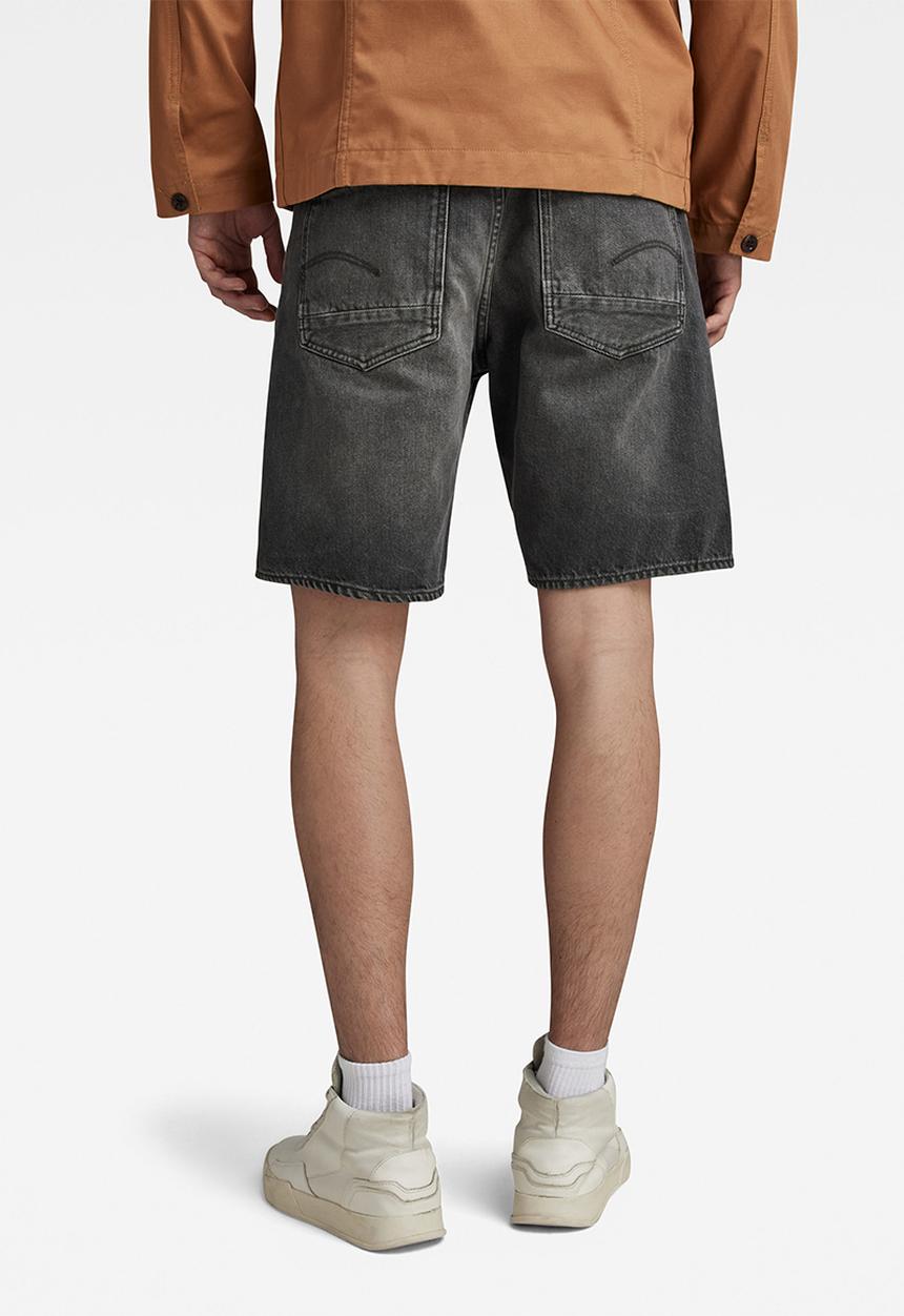 G-STAR - Triple a short bullet black denim o - faded blade