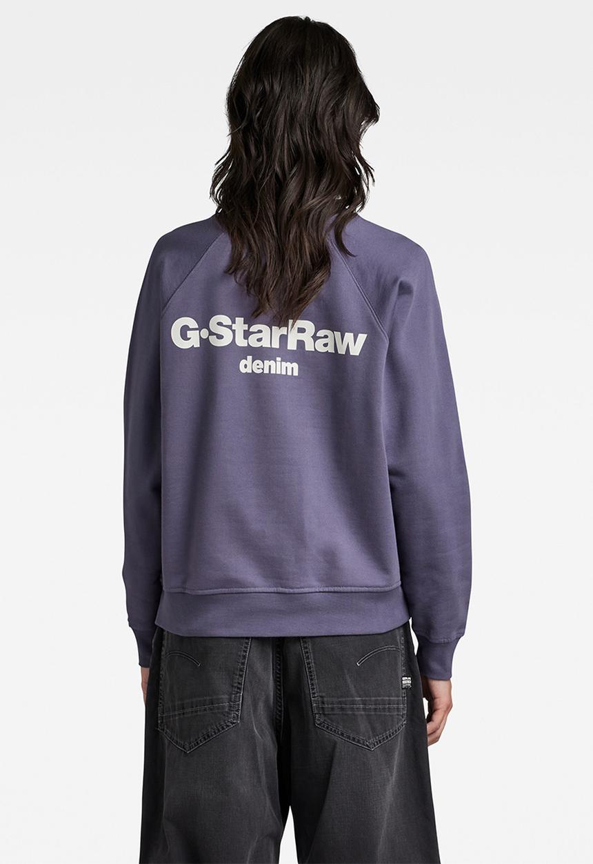 G-STAR - Staff gr r sweats - dk grape