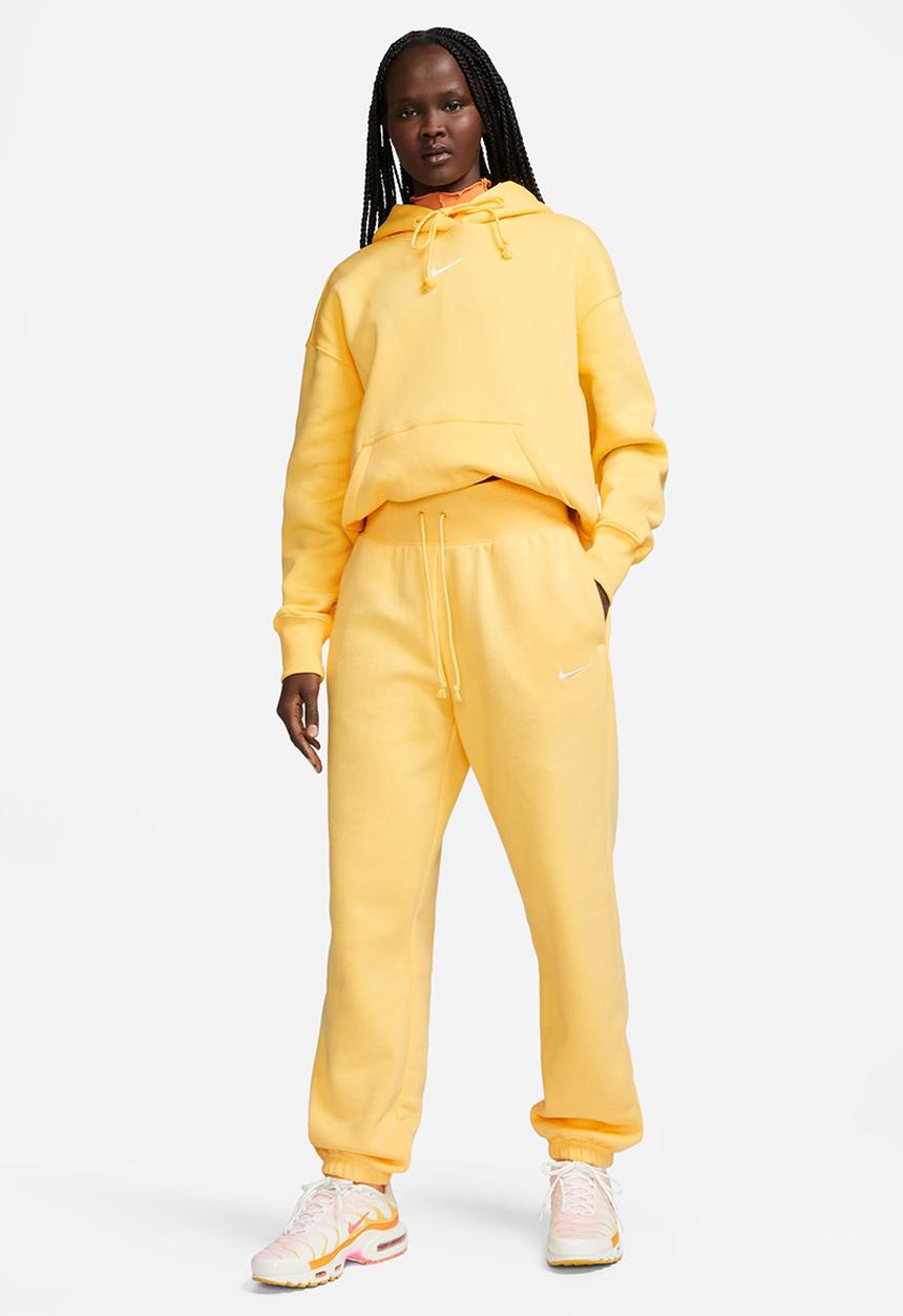 Nike - W nsw phnx flc hr os pant - topaz gold/sail