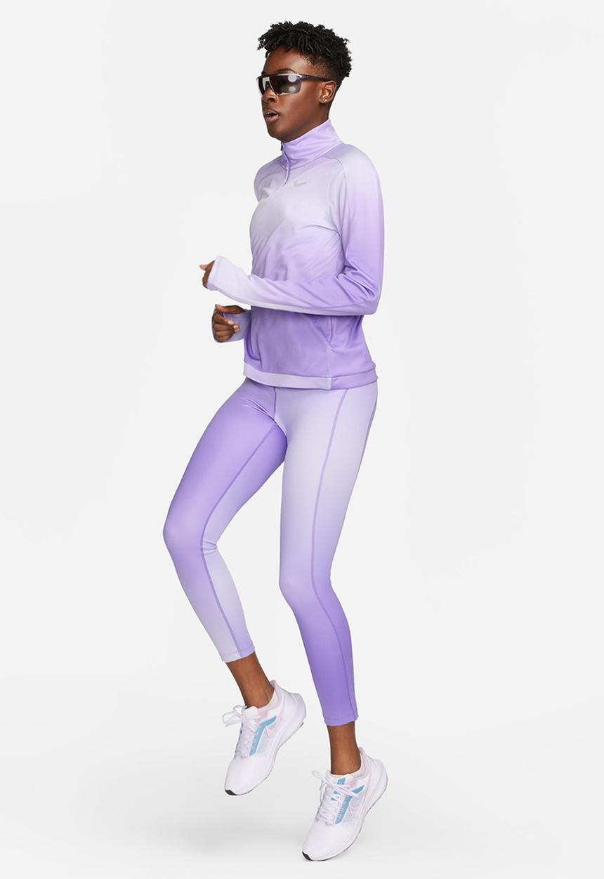 Nike - W nk df fst mr 7/8 tght snl nv - space purple/reflective silv