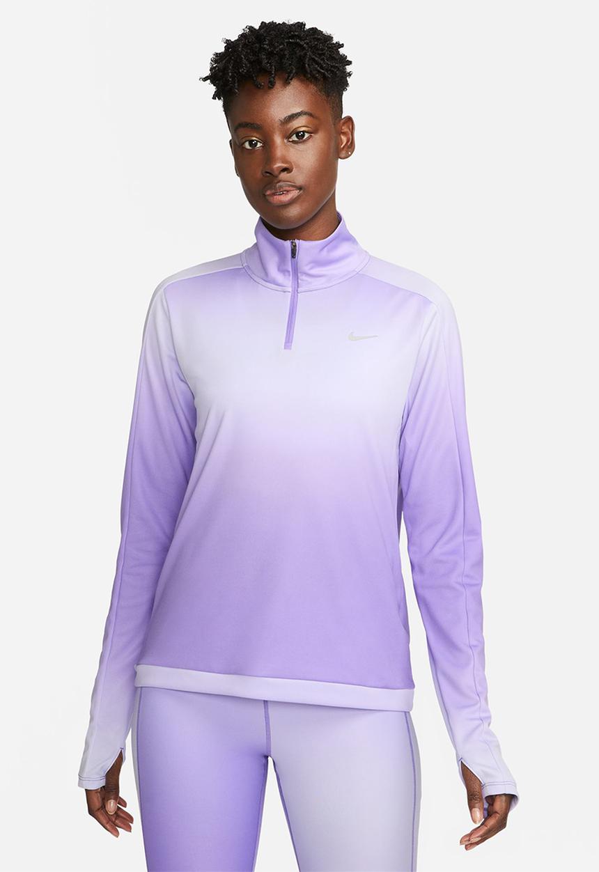 Nike - W nk df swoosh prnt hz - space purple/reflective silv