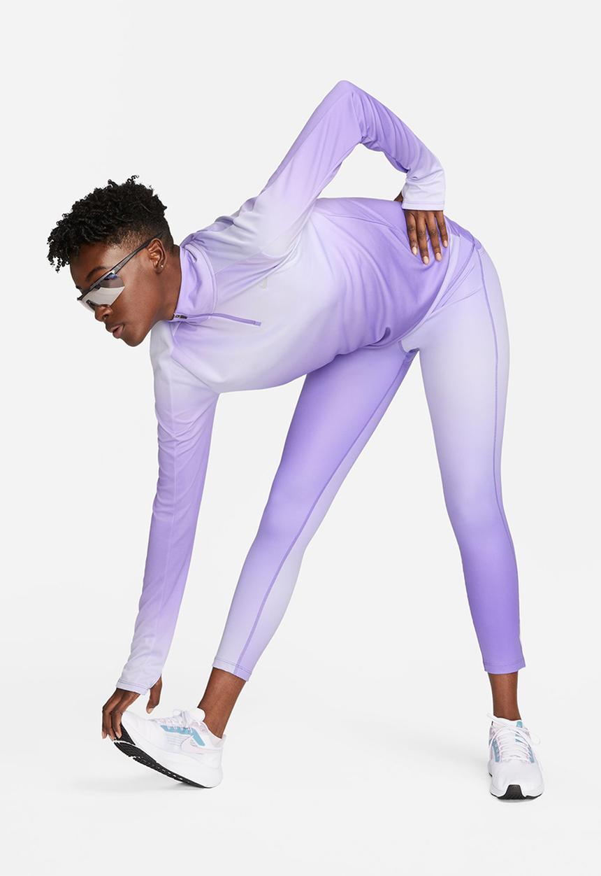 Nike - W nk df swoosh prnt hz - space purple/reflective silv