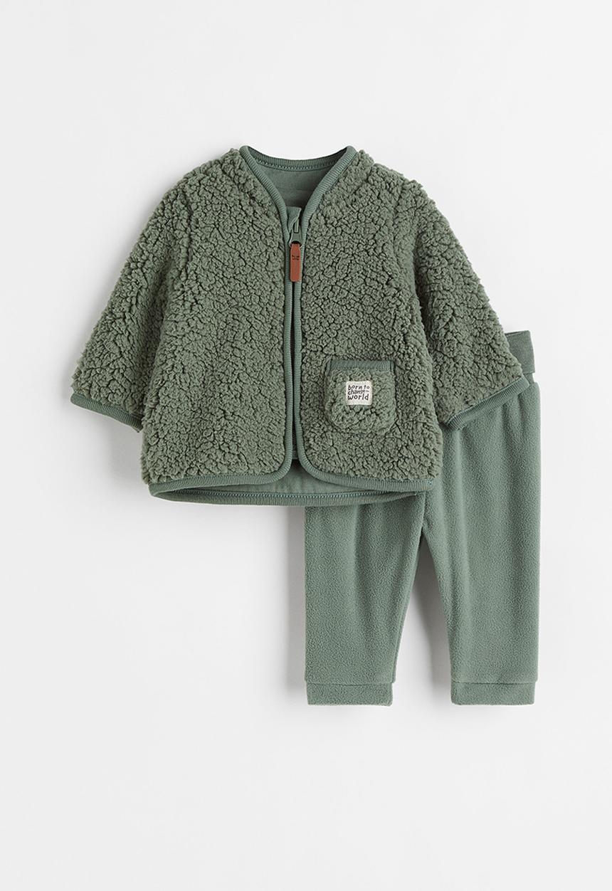 H&M - 2-piece set - dark green