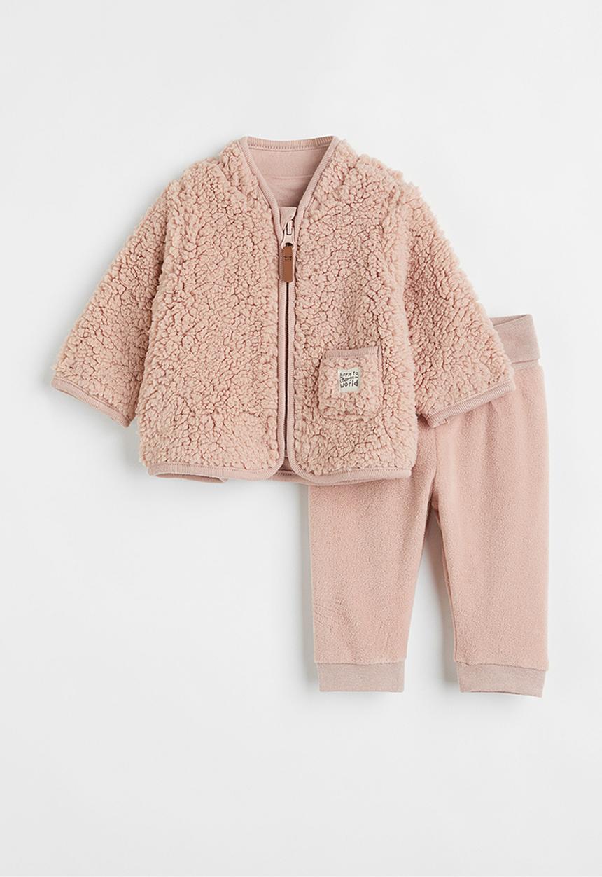 H&M - 2-piece set - light pink
