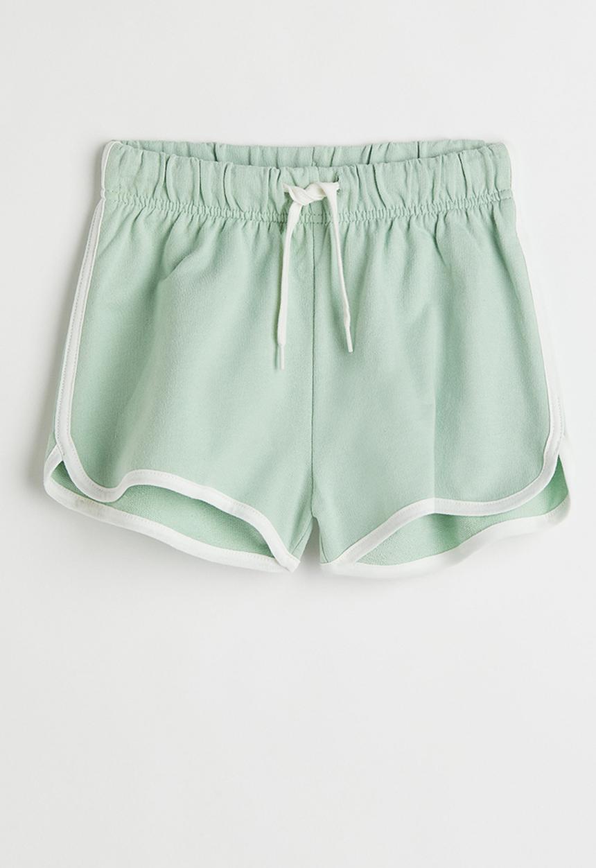 H&M - Cotton sweatshorts - light turquoise