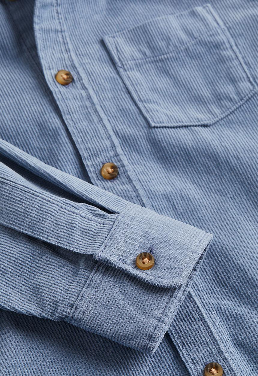 H&M - Corduroy shirt - blue