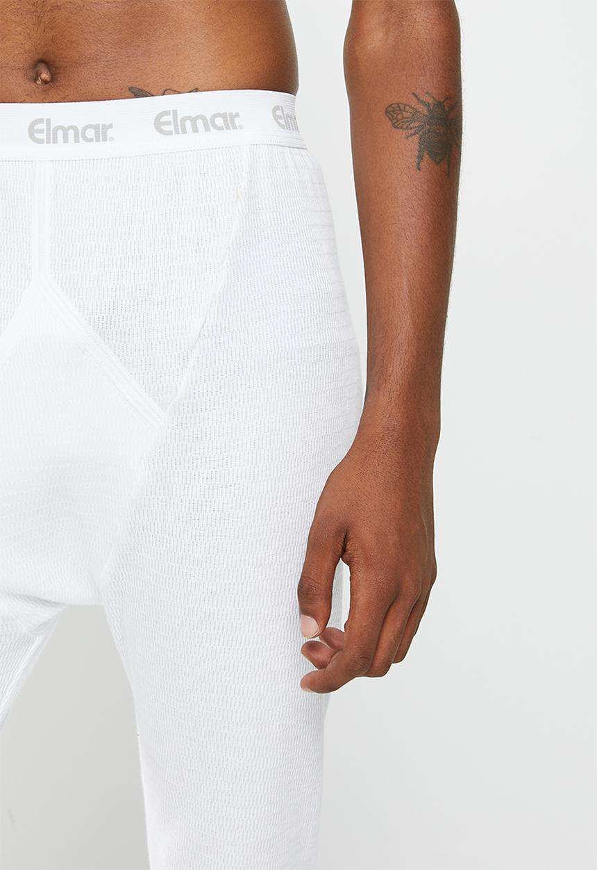 Jockey - 1 Pack Elmar thermal long john - white
