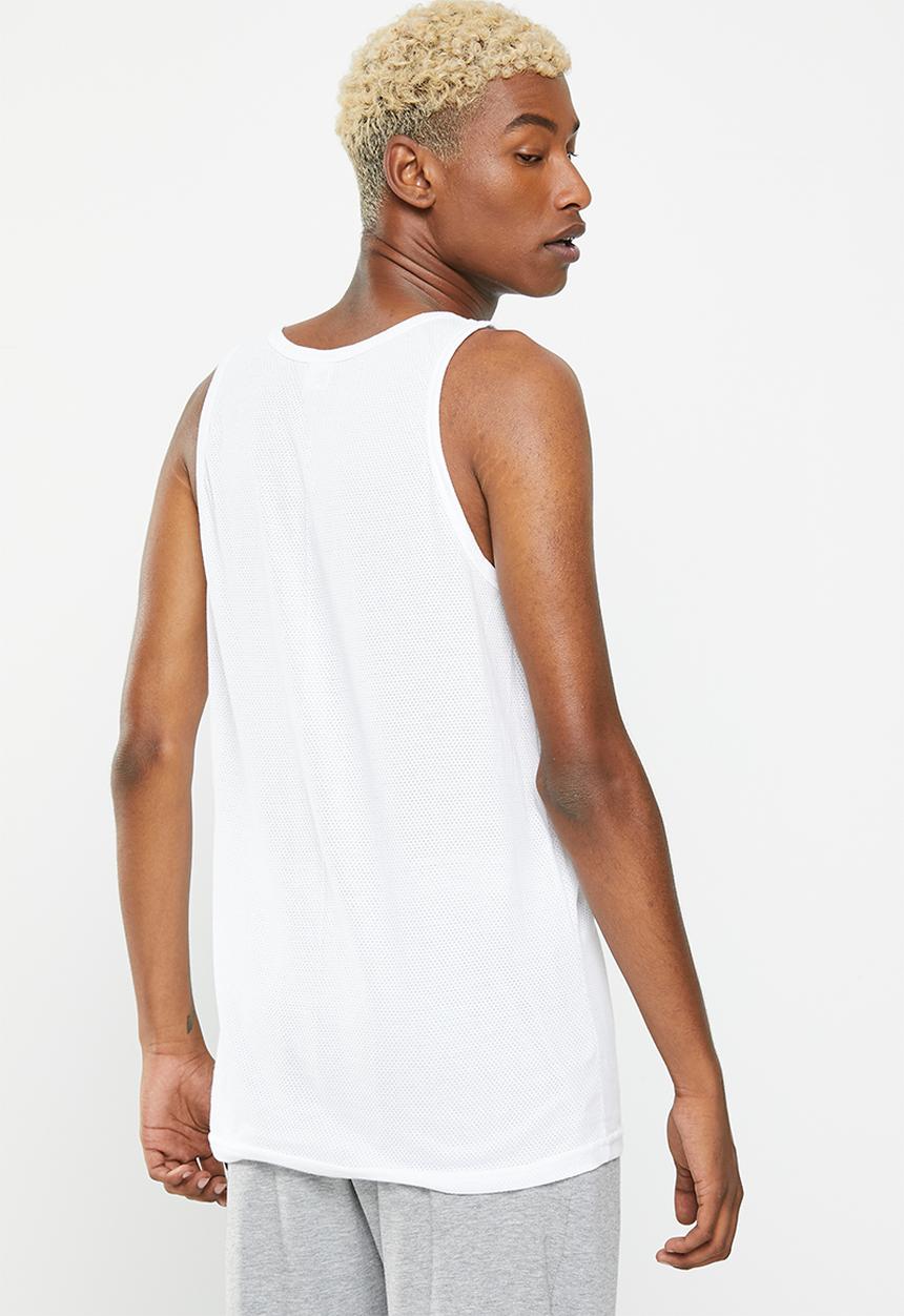 Jockey - 2 Pack Eyelet Vest - Classic White 