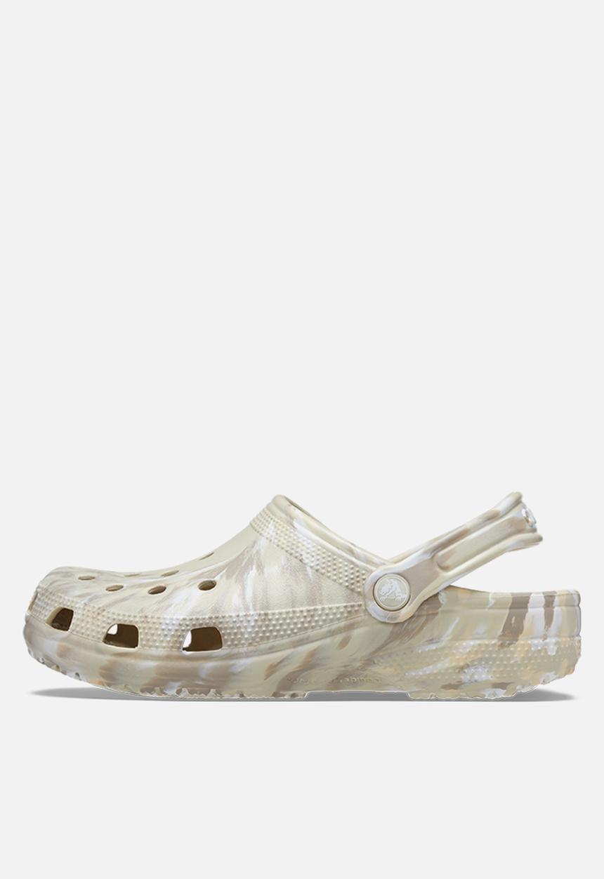 Crocs - Classic marbled clog - bone multi