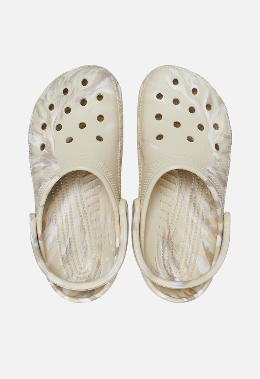 Crocs - Classic marbled clog - bone multi