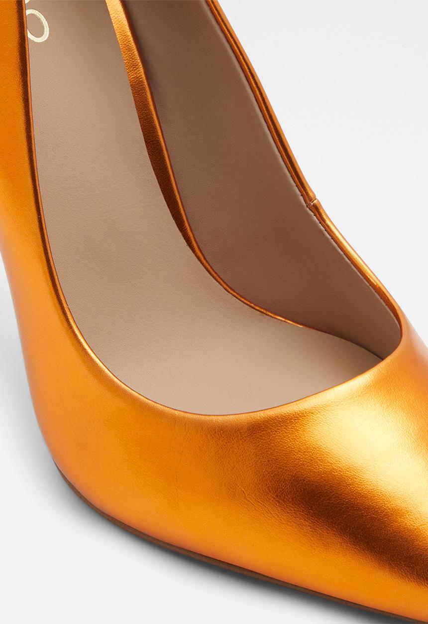 ALDO - Stessy heel - other orange metallic 