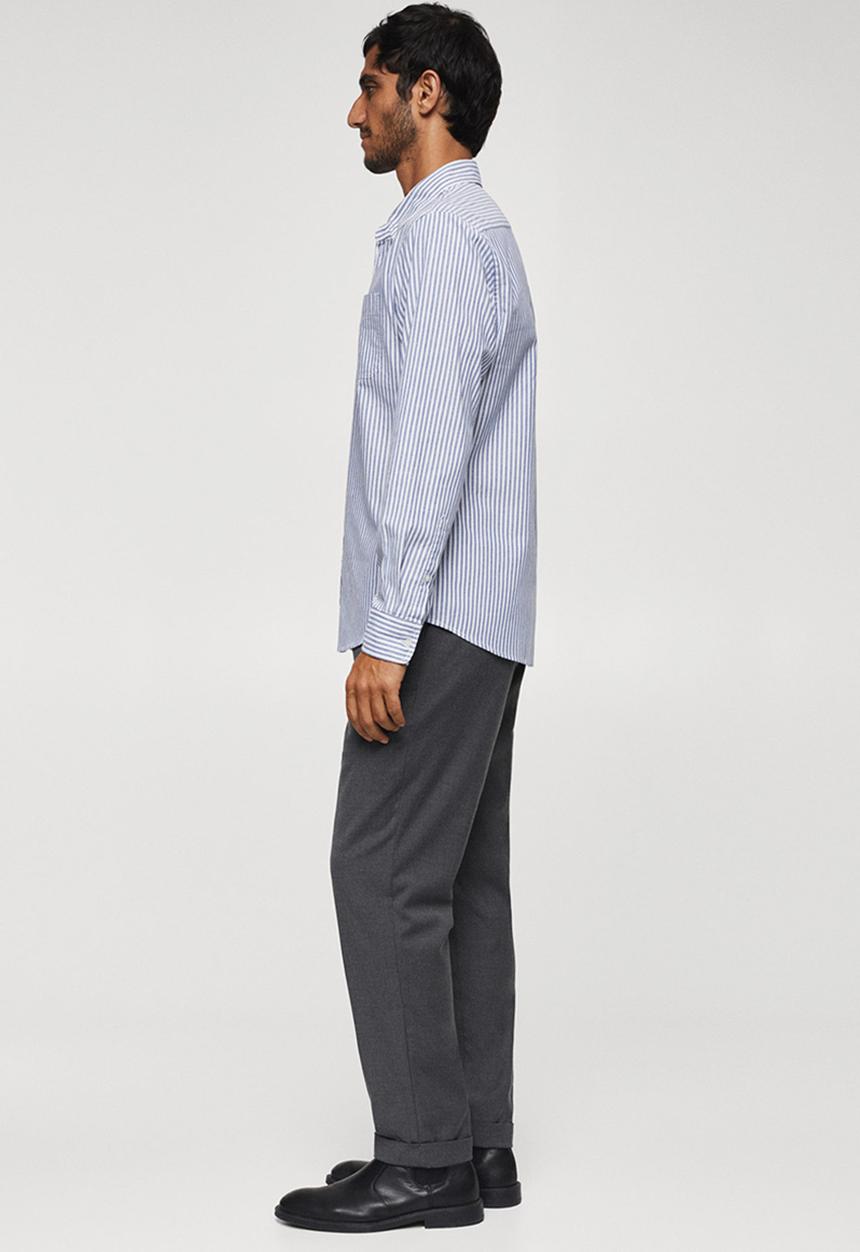 MANGO - Shirt kodak - navy