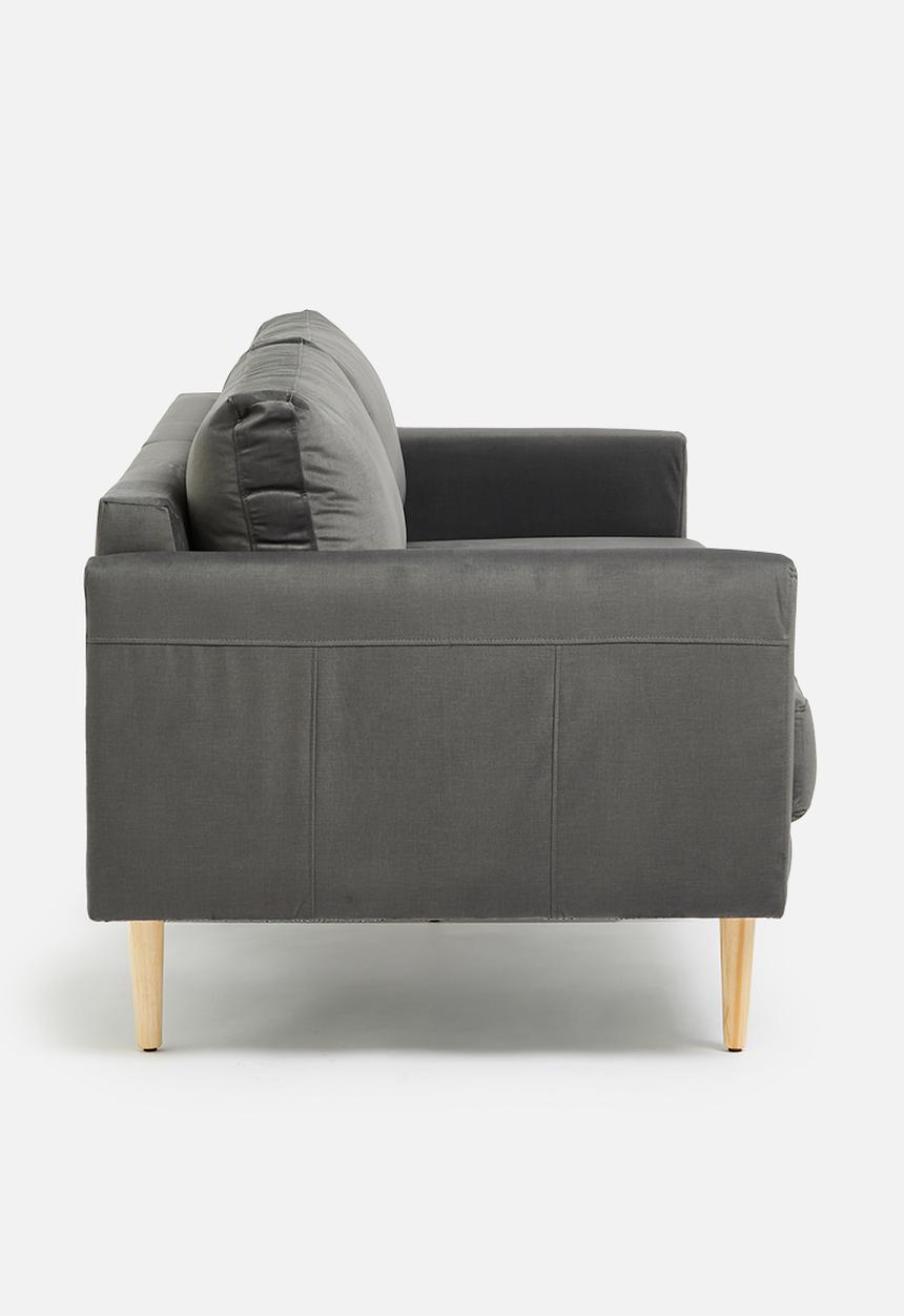 Sixth Floor - Hadley 3 seater - grey
