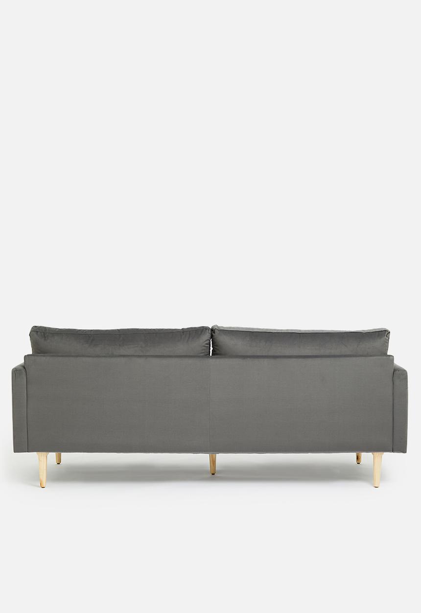 Sixth Floor - Hadley 3 seater - grey