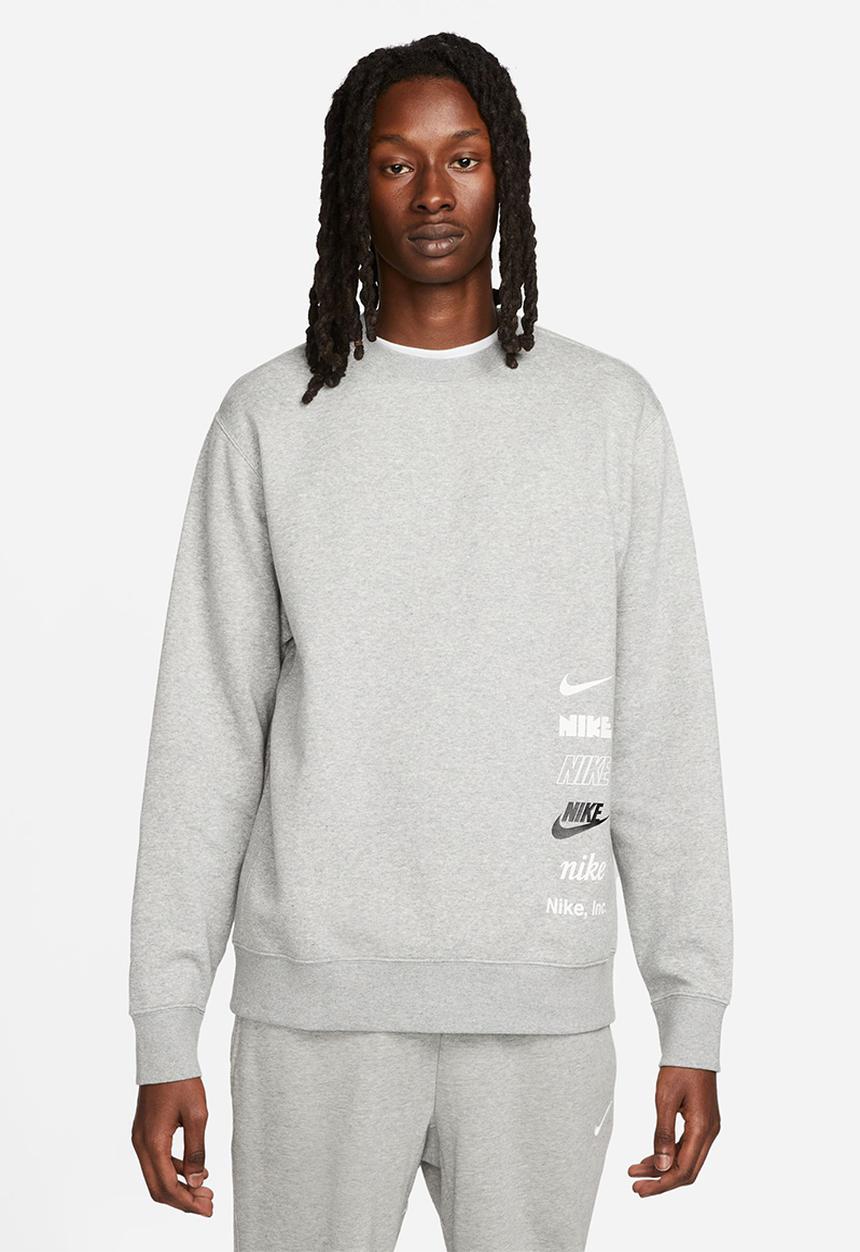 Nike - Nike Club Fleece+ Brushed-Back Crew