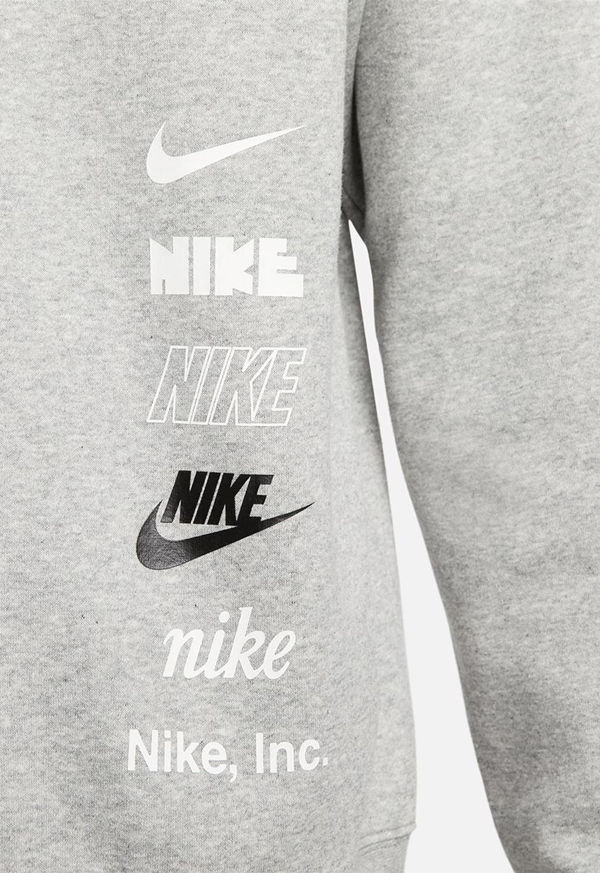 Nike - Nike Club Fleece+ Brushed-Back Crew