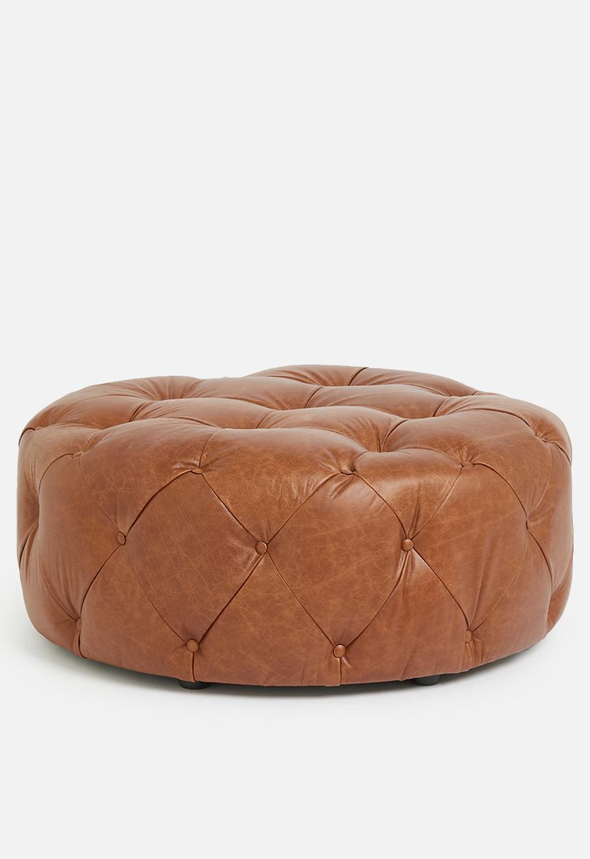 SF Collection - Molesy ottoman - leather