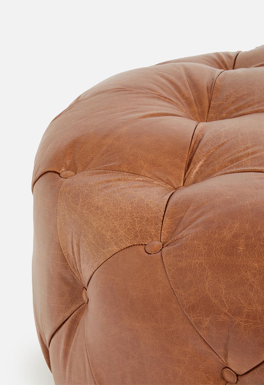 SF Collection - Molesy ottoman - leather