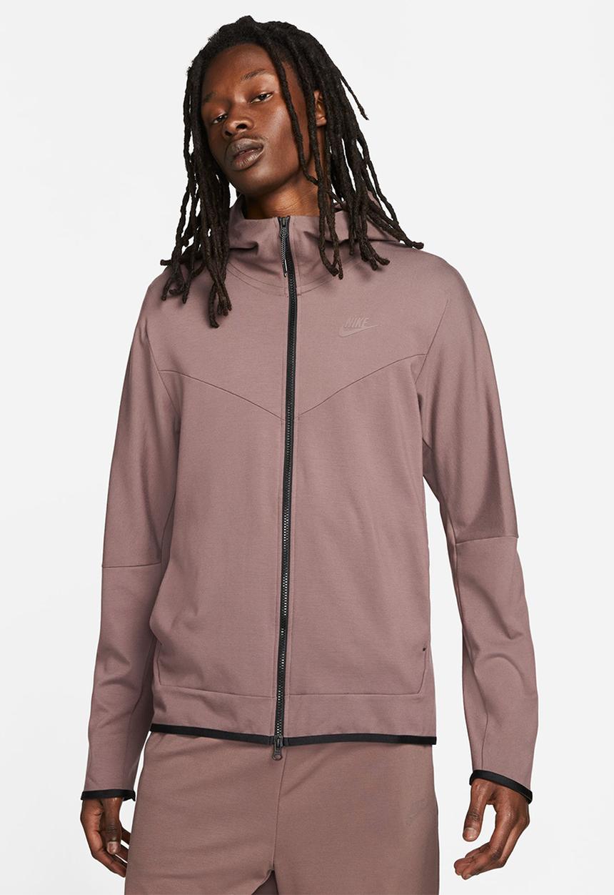 Nike - M Nike tech full-zip lightweight - plum eclipse