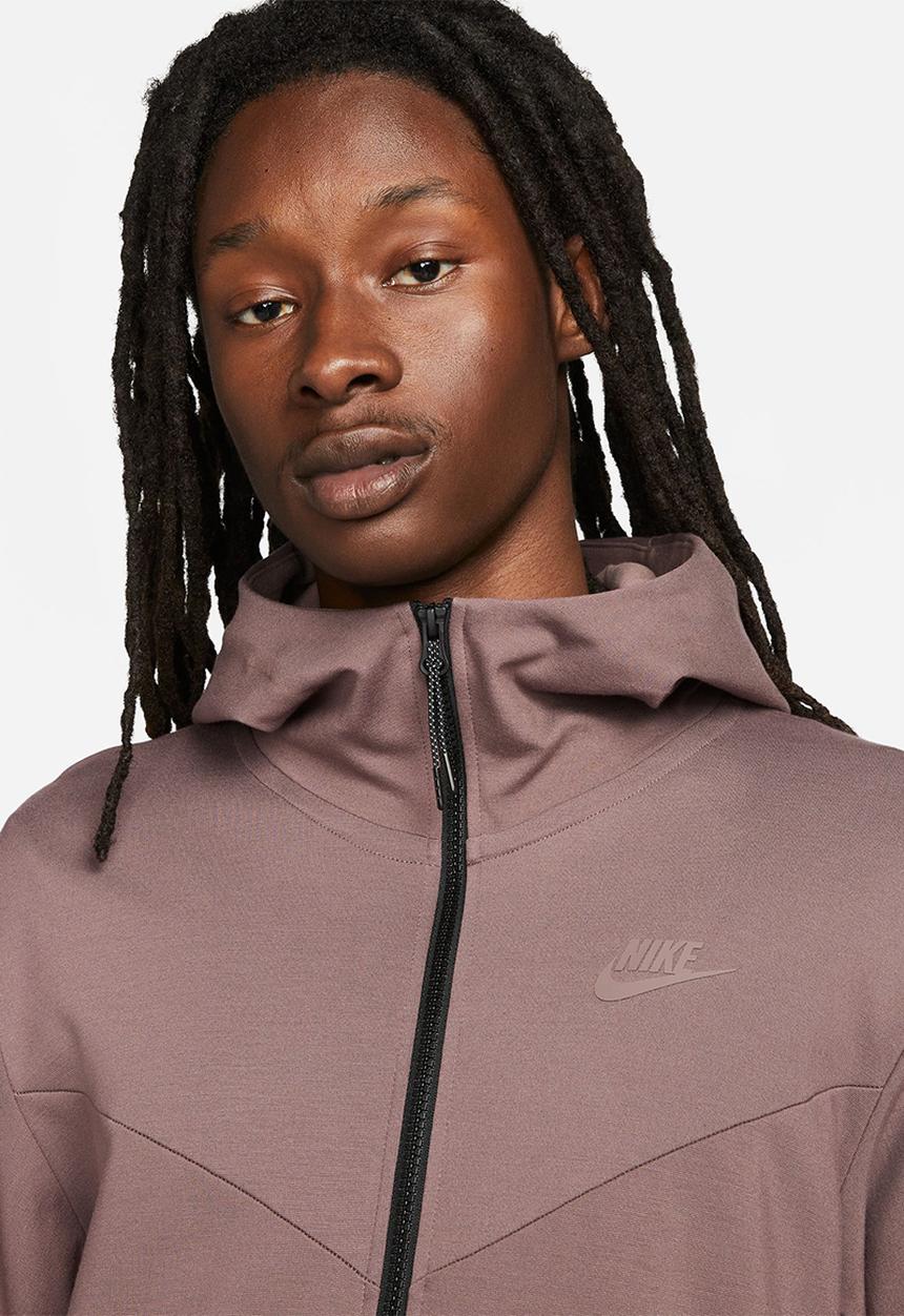 Nike - M Nike tech full-zip lightweight - plum eclipse