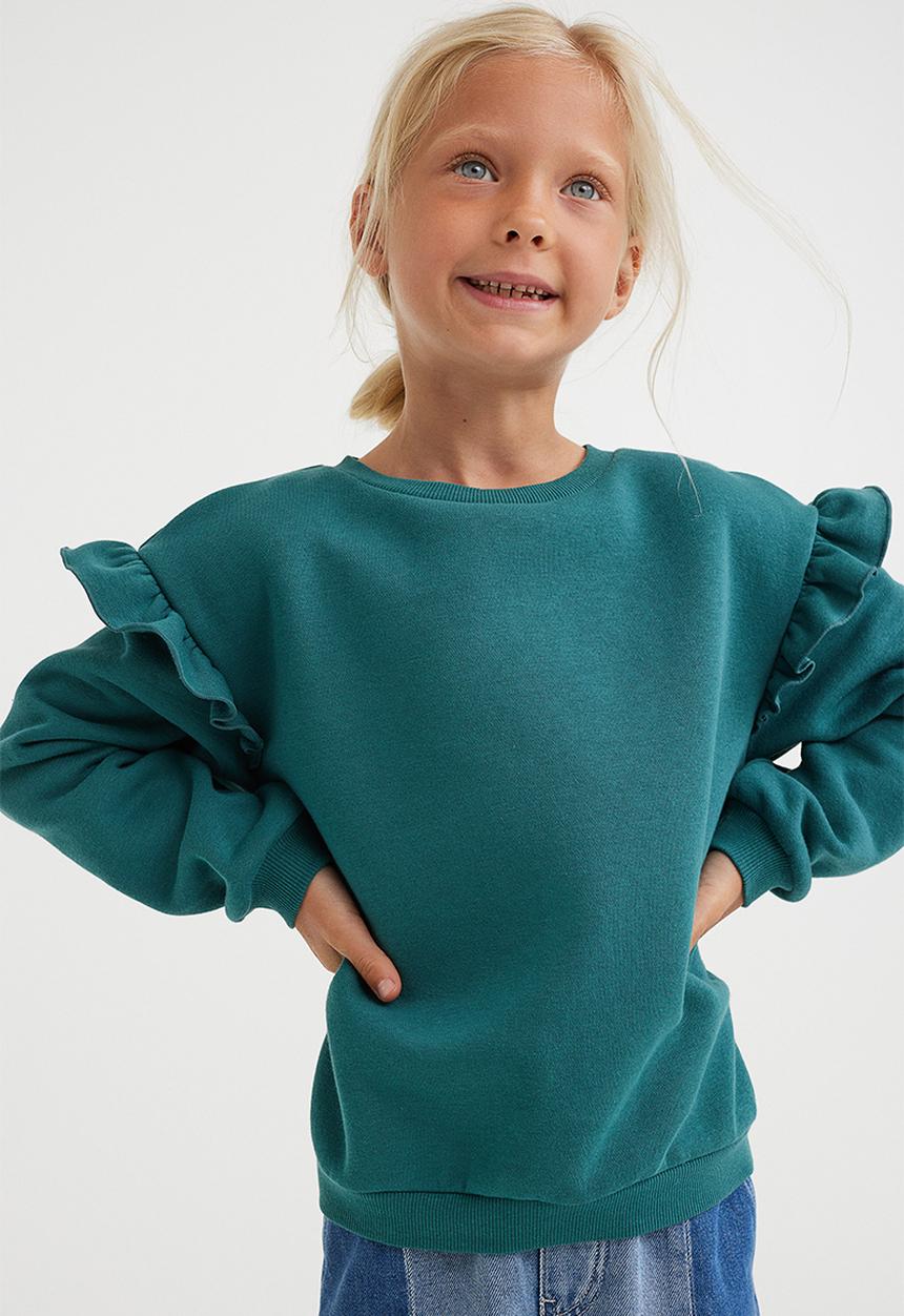 H&M - Sweatshirt - petrol