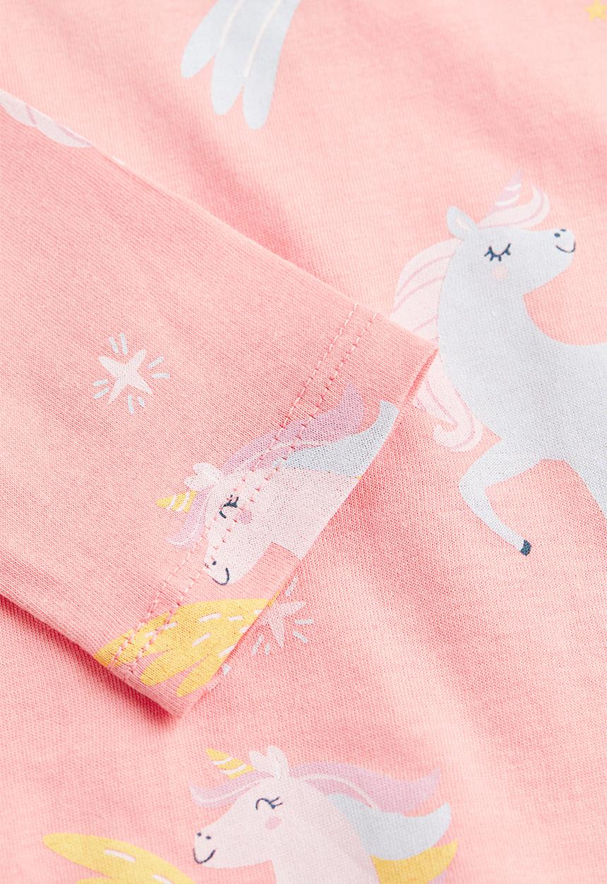 H&M - Jersey pyjamas - pink/unicorns